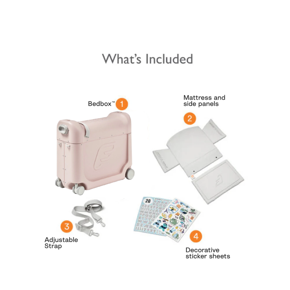 Jet Box Stokke Jetkids Bedbox, Kids Ride-on Suitcase & Inflight Bed ...