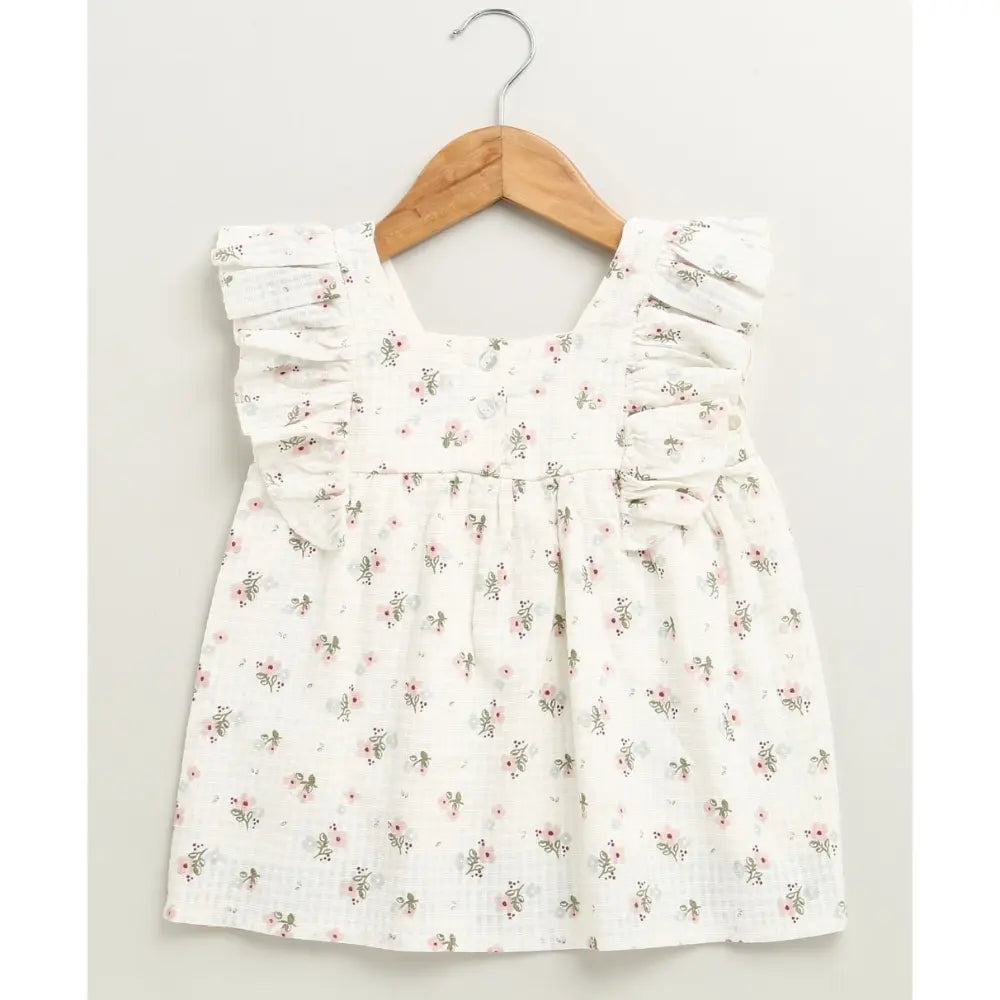 Sweetlime By AS Blossom Whisper Ruffle Co-ord Set
