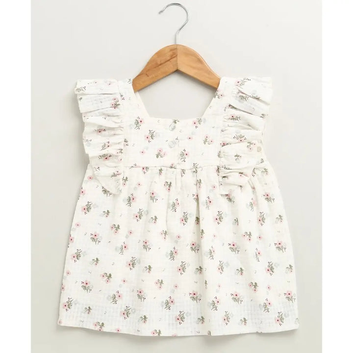 Sweetlime By AS Blossom Whisper Ruffle Co-ord Set