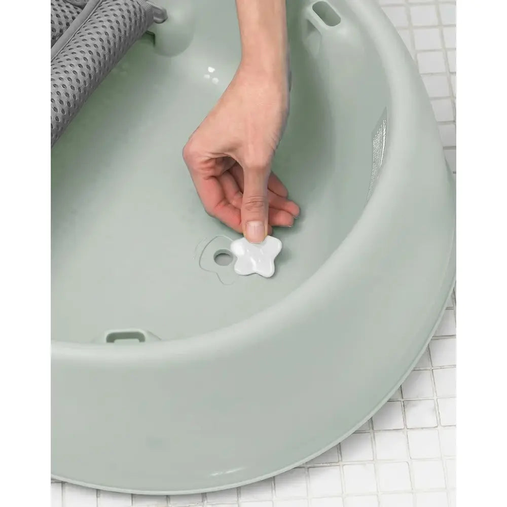 Skip Hop Moby Smart Sling 3-Stage Baby Bath Tub – 0 to 36 Months, Sage
