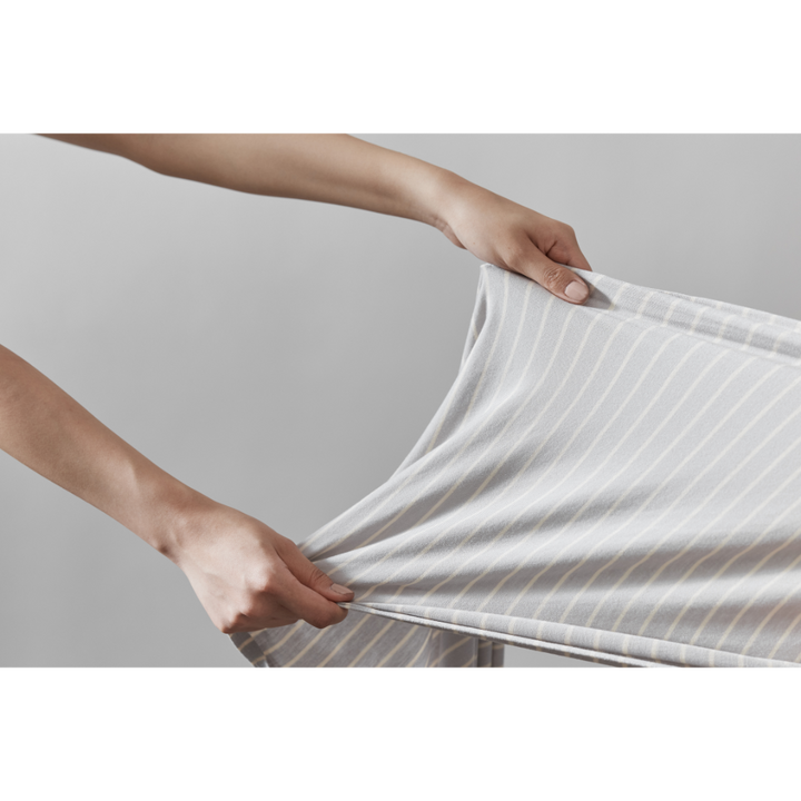 Ergobaby Aura Baby Wrap Carrier - Grey Stripes