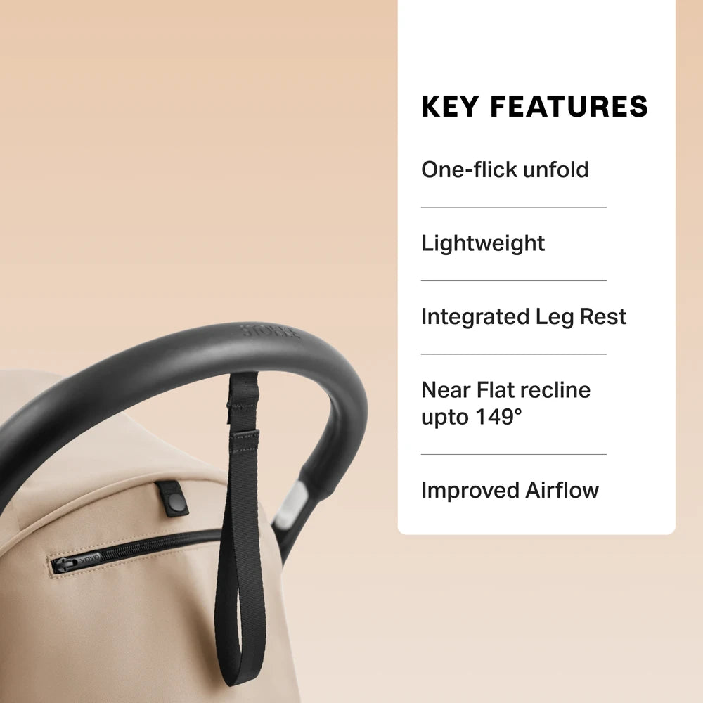 Stokke YOYO 5 Stroller (6M+) - Taupe