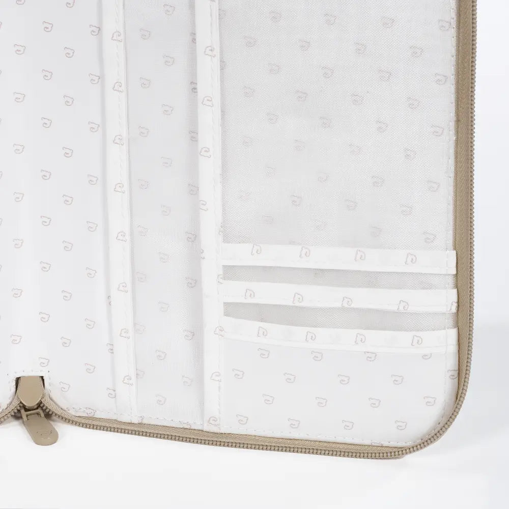 Pasito a Pasito Nara Baby Birth Book, Document Holder with Organised Storage and Multi purpose Designs, Secure Zip Closure