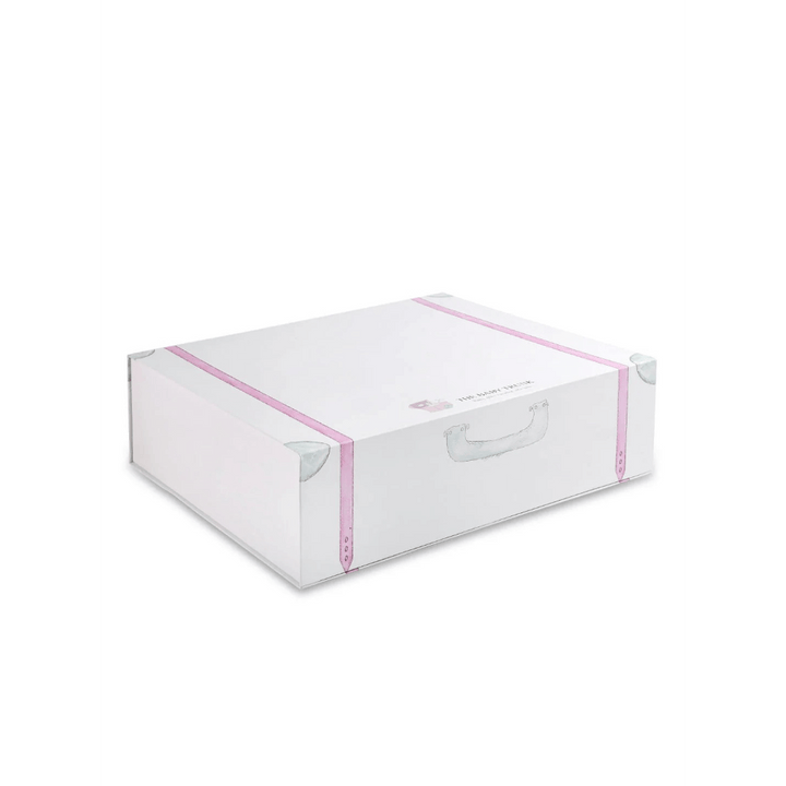 The Baby Trunk Organic Cotton Jogger Set Gift Box for Girls (Pack of 2)