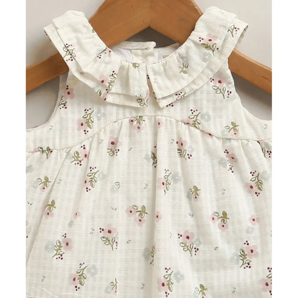 Sweetlime By As Organic Cotton Sweet Meadow Bloom Set - White