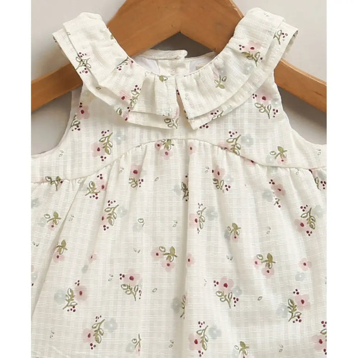 Sweetlime By As Organic Cotton Sweet Meadow Bloom Set - White