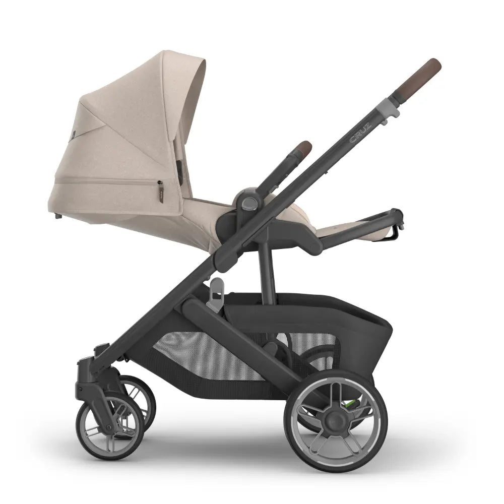 UPPAbaby Cruz V3 Full-Size Stroller, Reversible Seat, One-Hand Fold, Travel System Compatible, From Birth to 22 kg - Ada