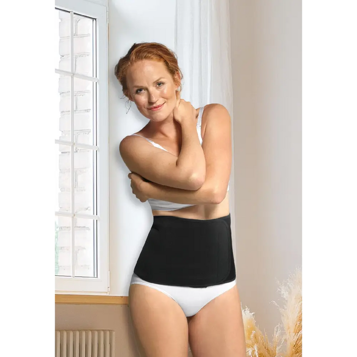 Carriwell Organic Cotton Post Birth Belly Binder - Black