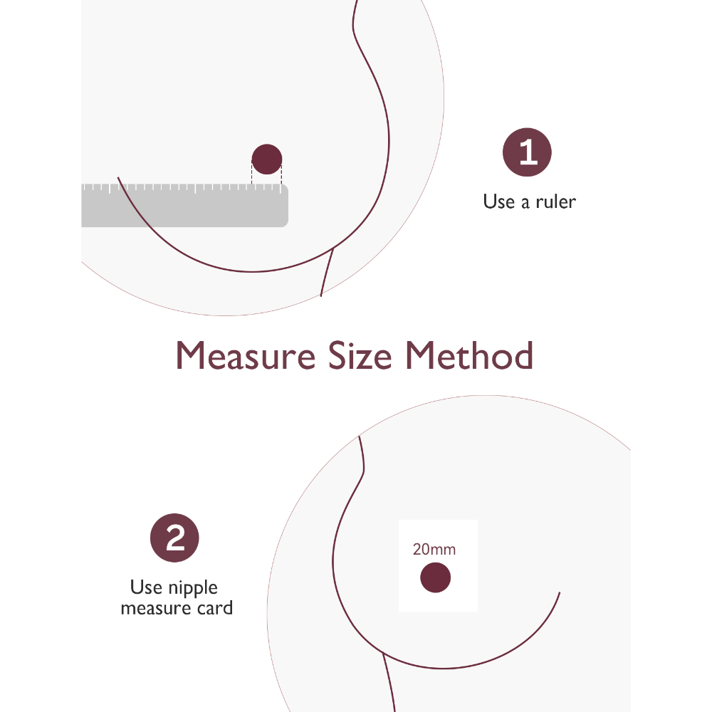 Momcozy Breastfeeding Access Flange Insert For M5 - Transparent