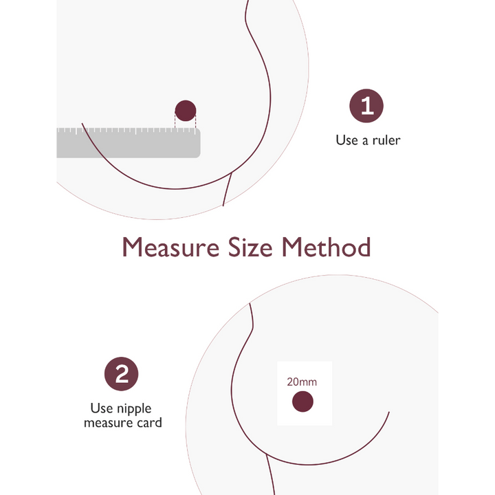 Momcozy Breastfeeding Access Flange Insert For M5 - Transparent