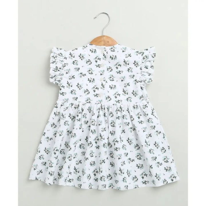 Sweetlime By AS Black &amp; Green Floral Print Organic Cotton Co-ord Set