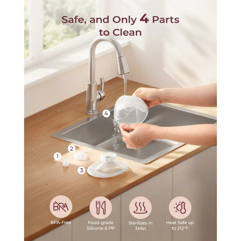 Momcozy Breast Pump M5 Single - Grey