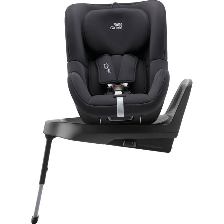 Britax Dualfix Plus Car Seat, Birth to 4 years - Midnight Grey