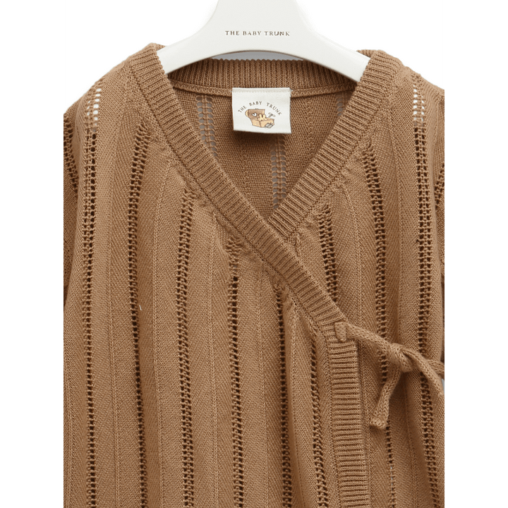The Baby Trunk Angrakha Set - Brown