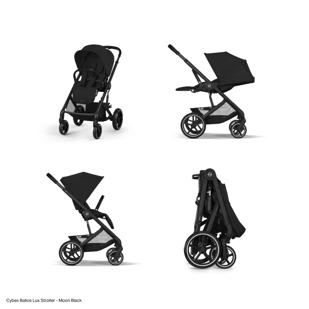 Cybex Balios S Lux Stroller with Reversible Seat, Flat Recline, One Ha –