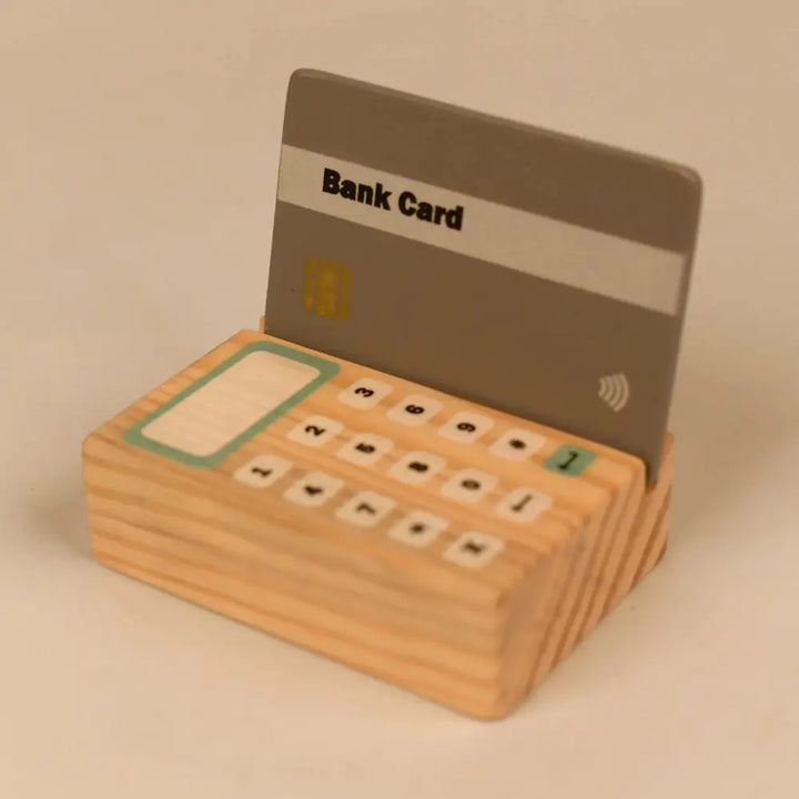 Playbox Funny Money - Cashier Wooden Toy