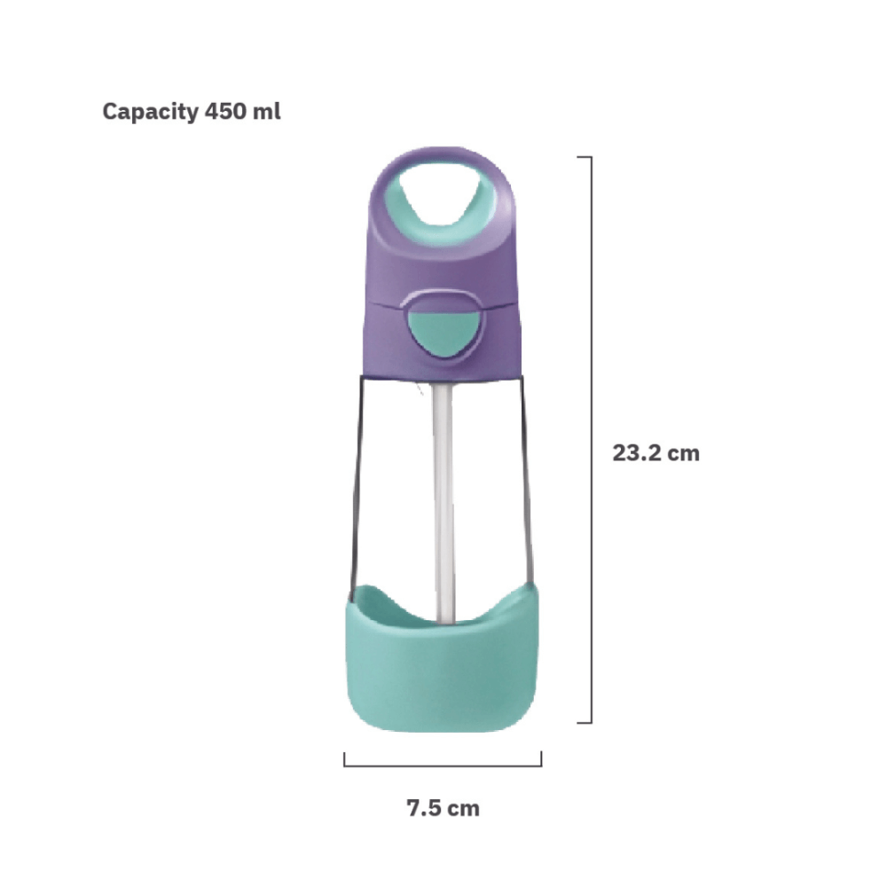 B.Box Tritan Straw Drink Bottle - 450ml