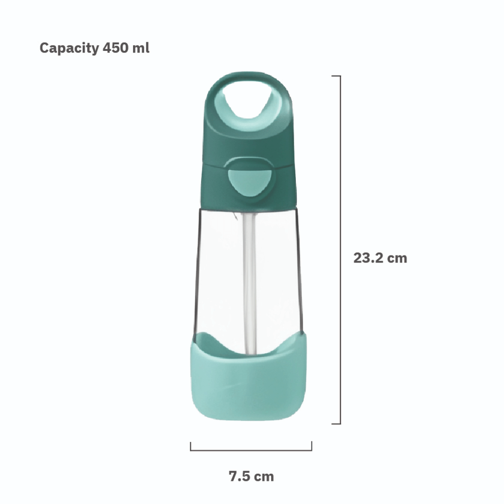 B.Box Tritan Straw Drink Bottle - 450ml