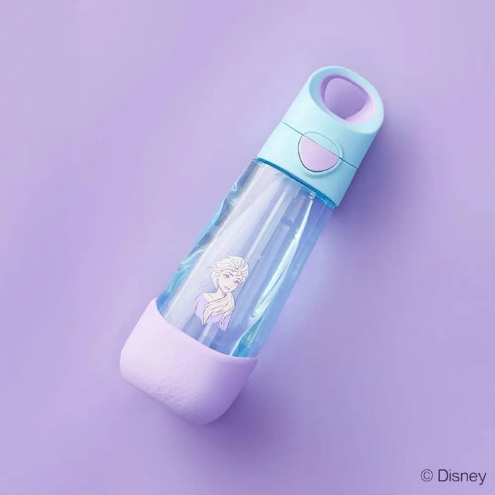 B.Box Disney Frozen Tritan Straw Water Bottle for Kids – 600ml, Durable &amp; Spill-Proof, BPA-Free, Easy Grip Design – Multicolour