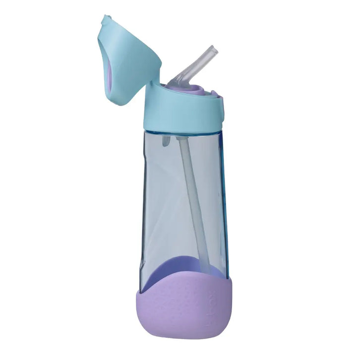 B.Box Disney Frozen Tritan Straw Water Bottle for Kids – 600ml, Durable &amp; Spill-Proof, BPA-Free, Easy Grip Design – Multicolour