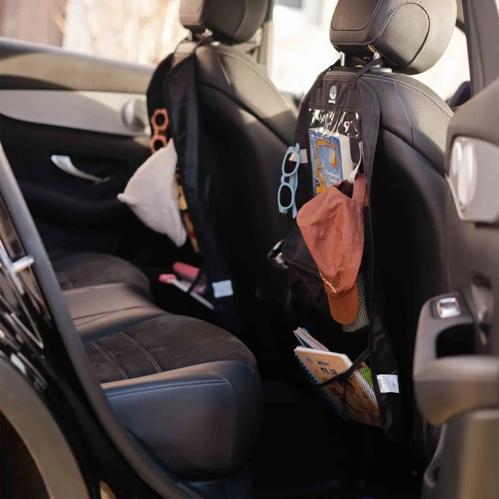 Dooky Back Seat Organiser – Universal Car Storage with Tablet Holder &amp; Multiple Pockets