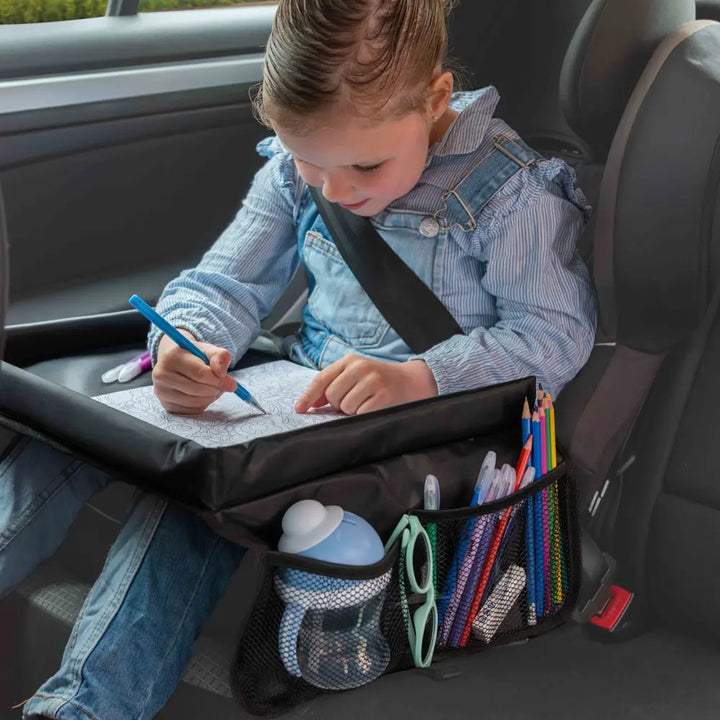 Dooky Travel Table – Portable Kids Activity Tray with Storage Compartments