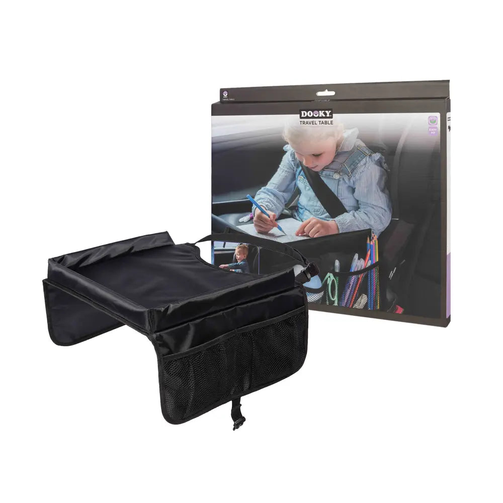 Dooky Travel Table – Portable Kids Activity Tray with Storage Compartments