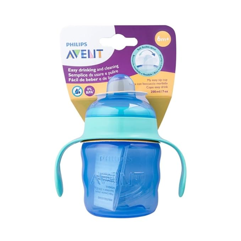 Philips Avent Soft Silicone Spout Cup with Handles - 200 ml