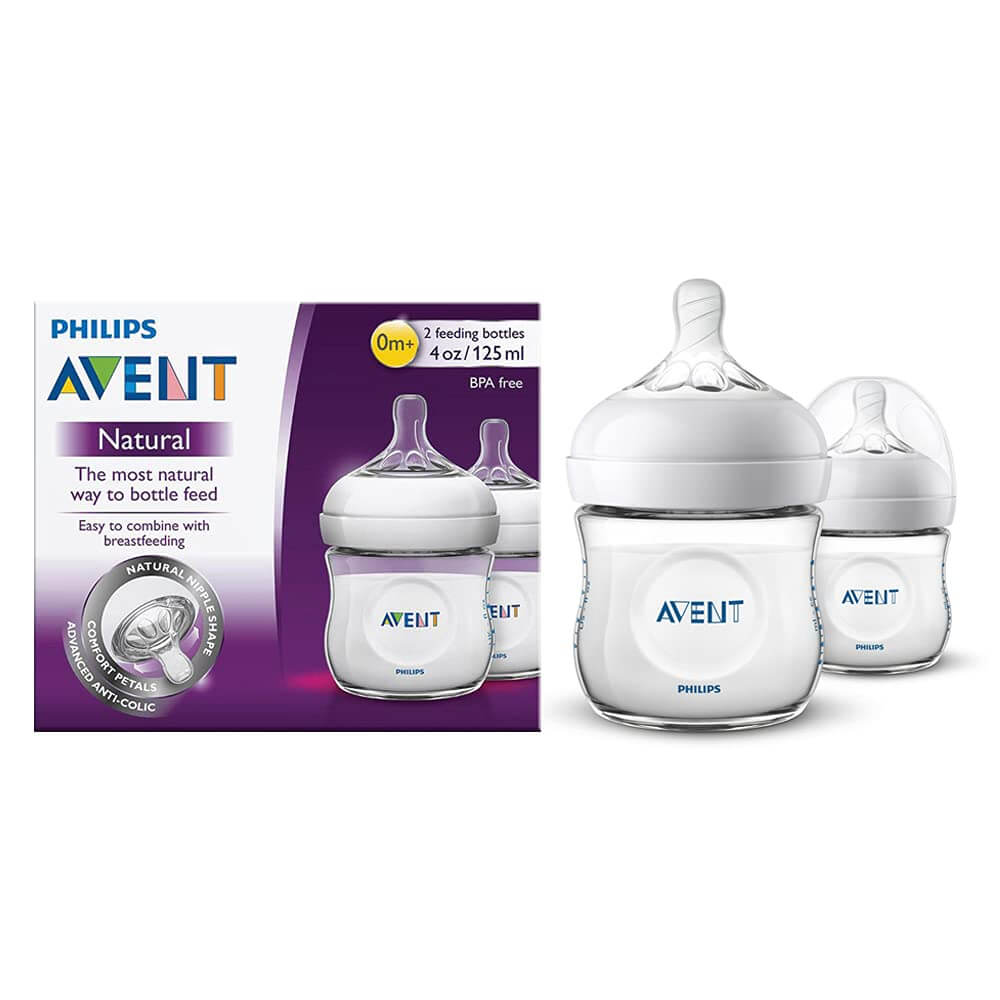 Philips Avent Natural Response Bottle 125ml (Pack of 2)