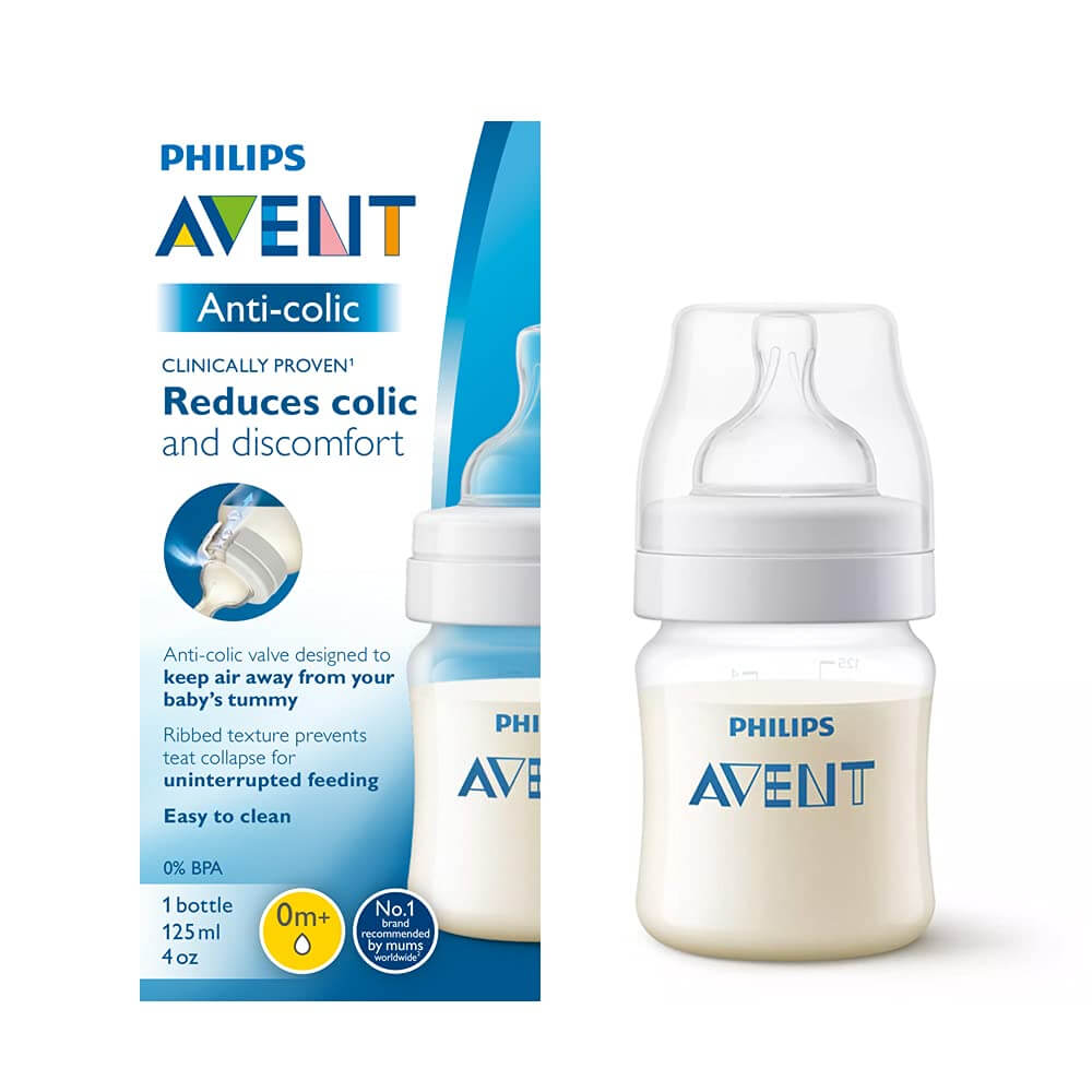 Philips Avent BPA Free Anti-Colic Baby Bottle - 125 ml