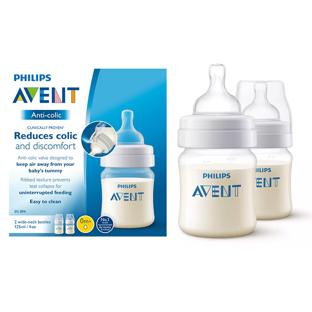 Philips Avent BPA Free Anti-Colic Baby Bottle - 125 ml