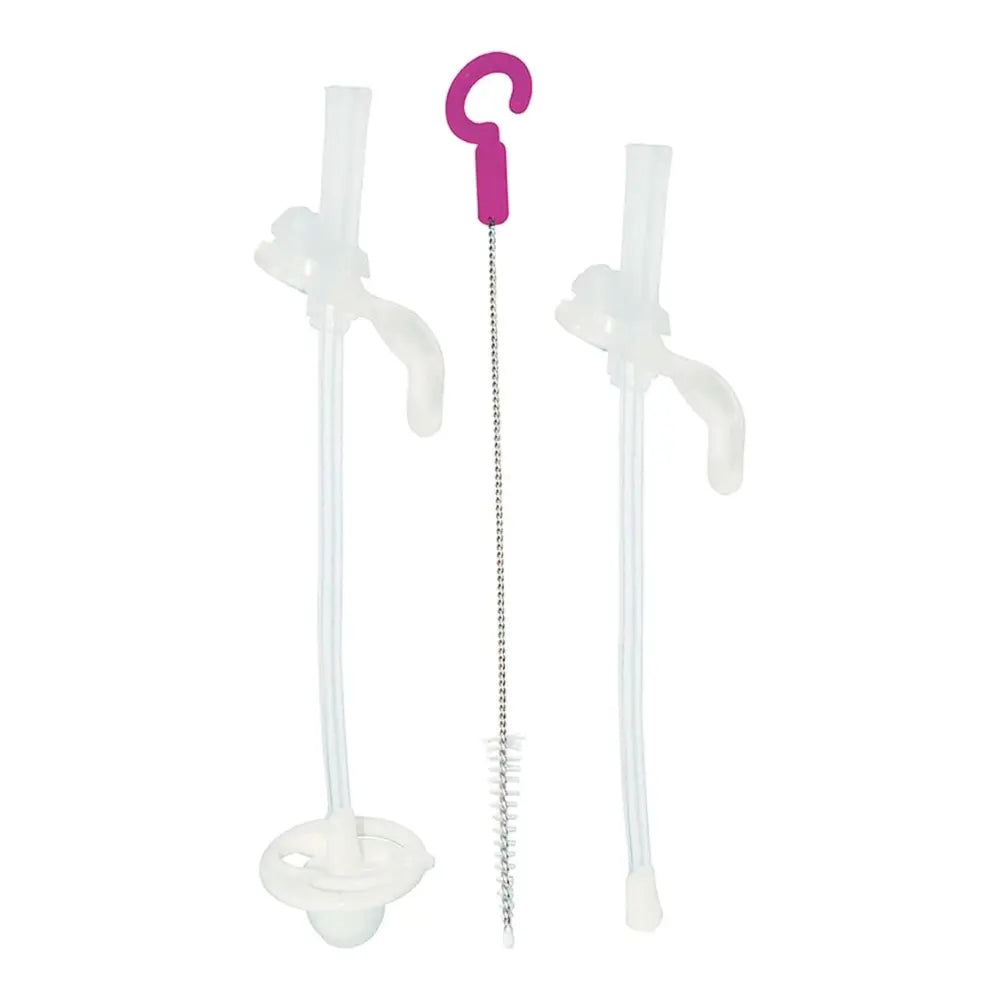 B.Box  Sippy Cup Replacement Weighted Straws &amp; Cleaner Brush