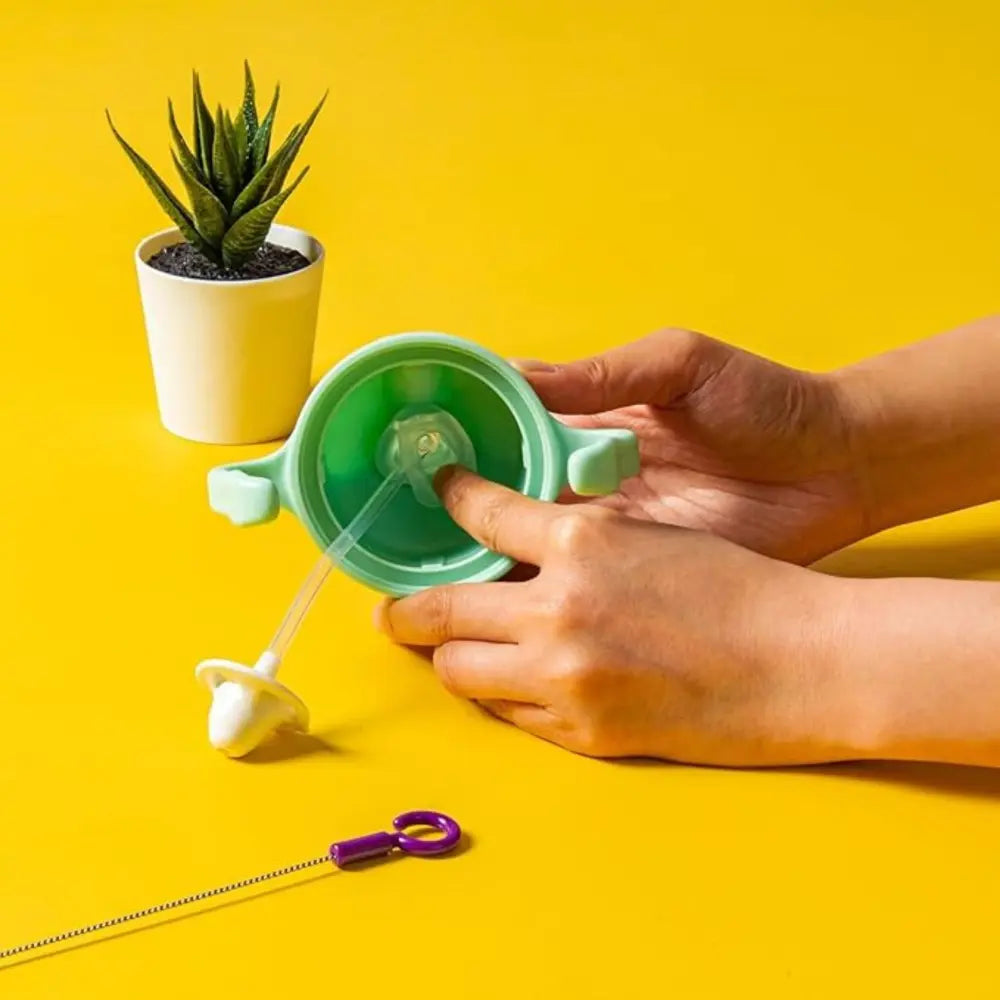 B.Box  Sippy Cup Replacement Weighted Straws &amp; Cleaner Brush