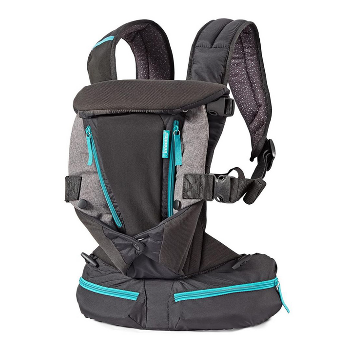Infantino Carry On Multi-Pocket Carrier Grey &amp; Black