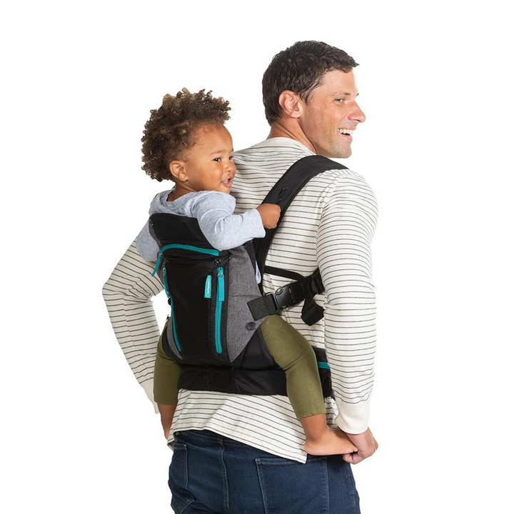 Infantino Carry On Multi-Pocket Carrier Grey &amp; Black