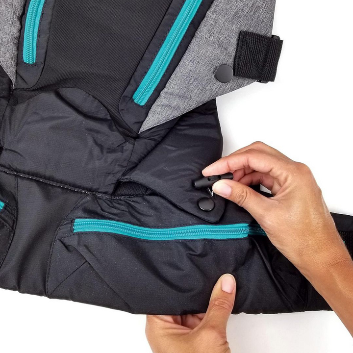 Infantino Carry On Multi-Pocket Carrier Grey &amp; Black