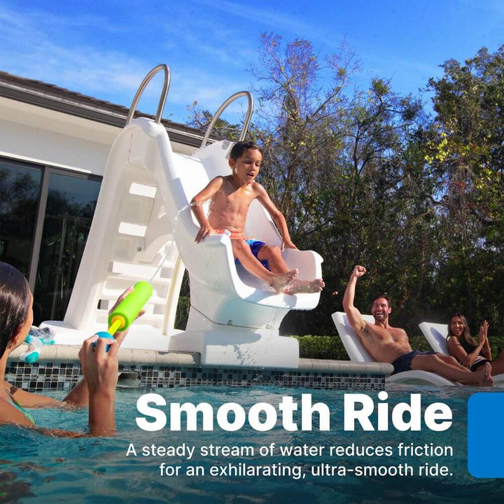 Step2 Vero Poolside Slide - White
