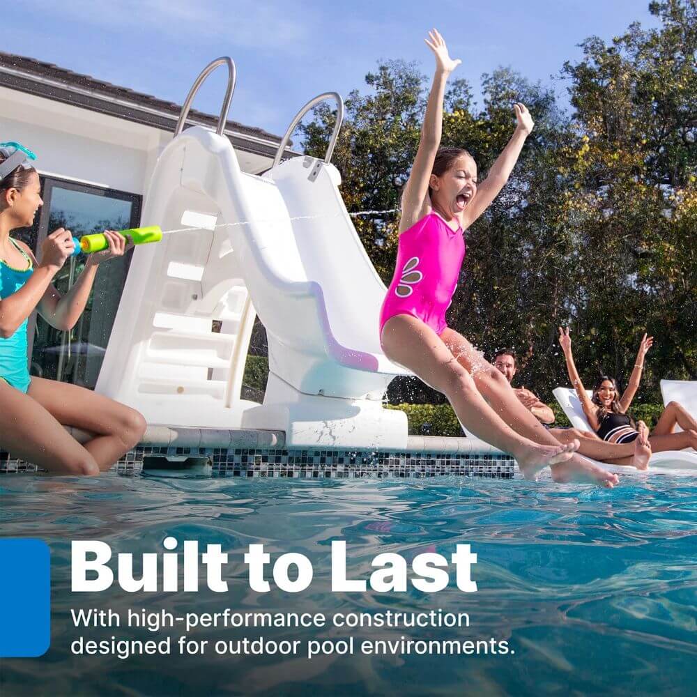 Step2 Vero Poolside Slide - White