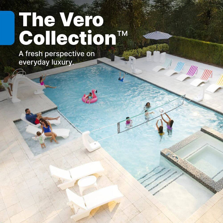Step2 Vero Poolside Slide - White