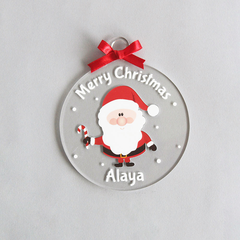 Santa Ornament