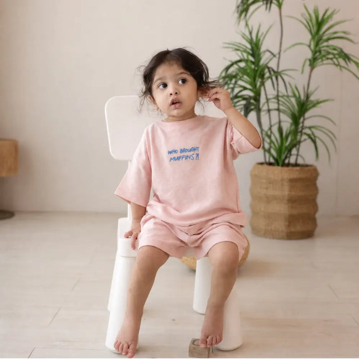 Mellow Muffin Tee - Pink