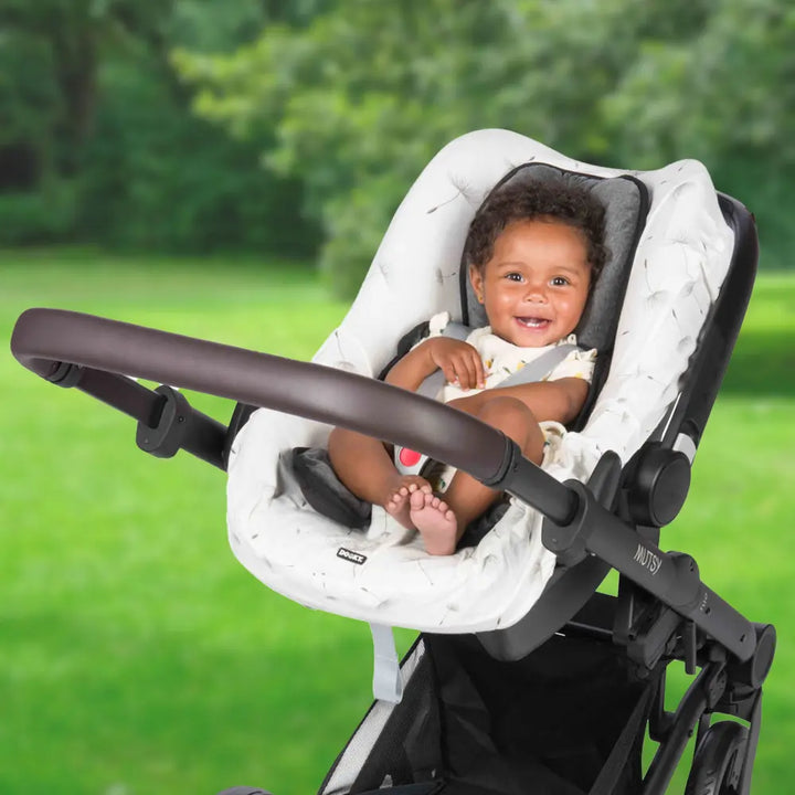 Dooky Baby Full Body Support Pillow for Car Seat &amp; Stroller – Grey