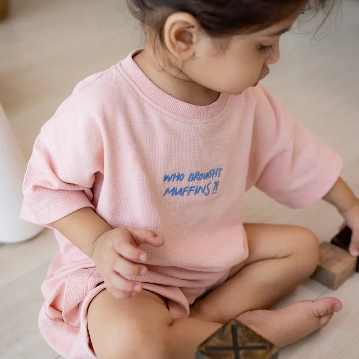 Mellow Muffin Tee - Pink