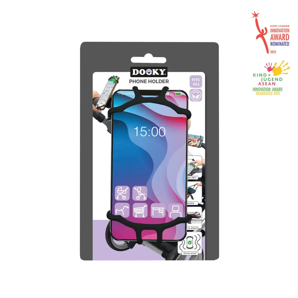 Dooky Universal Phone Holder Black