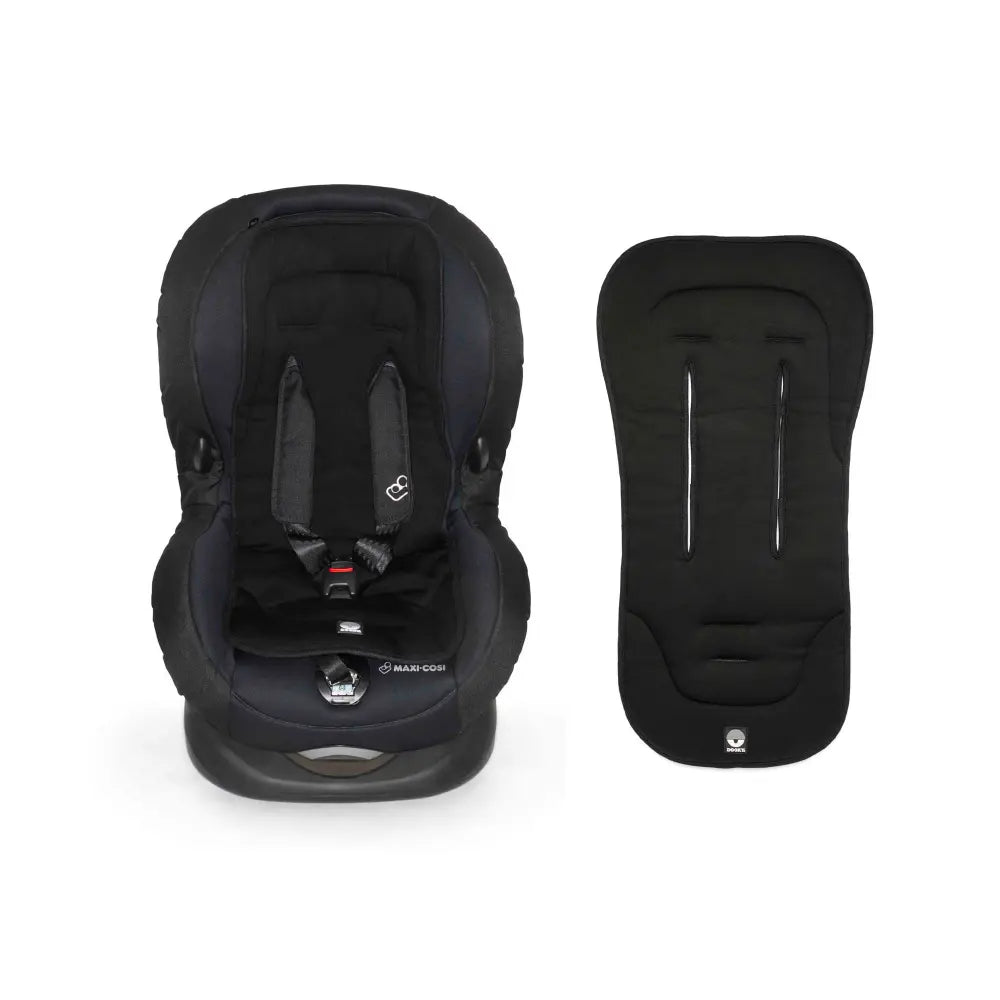 Dooky Universal Buggy Seat Liner for Baby Stroller &amp; Pram – Soft Breathable Cotton Padding, Reversible Cushion Insert, 5-Point Harness Compatible, Washable Pushchair Seat Pad for Infants &amp; Toddlers