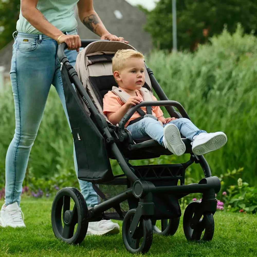 Dooky Universal Buggy Seat Liner for Baby Stroller &amp; Pram – Soft Breathable Cotton Padding, Reversible Cushion Insert, 5-Point Harness Compatible, Washable Pushchair Seat Pad for Infants &amp; Toddlers