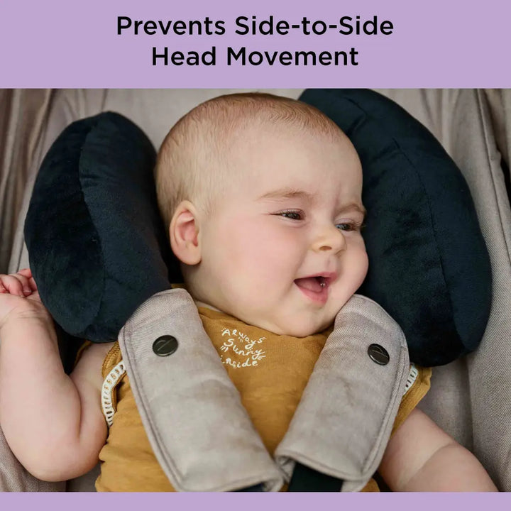 Dooky Buggy Pillow – Soft &amp; Breathable Baby Stroller Head &amp; Neck Support Cushion, Universal Pram &amp; Car Seat Headrest for Newborn &amp; Infant, Machine Washable Travel Support Pillow