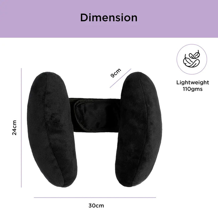 Dooky Buggy Pillow – Soft &amp; Breathable Baby Stroller Head &amp; Neck Support Cushion, Universal Pram &amp; Car Seat Headrest for Newborn &amp; Infant, Machine Washable Travel Support Pillow