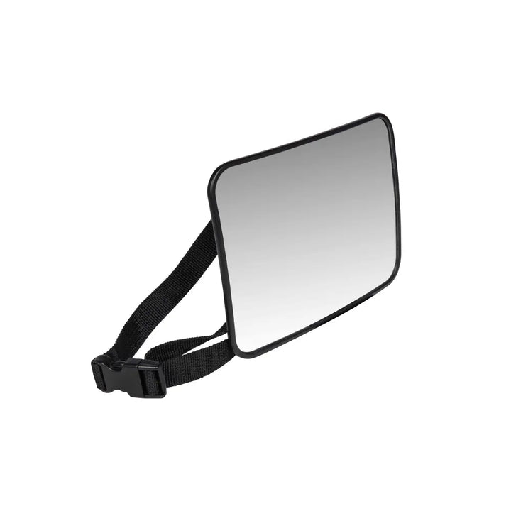 Dooky Small Baby Car Mirror for Rear Facing Seat – Compact Shatterproof Back Seat Baby Mirror, Adjustable Headrest Mount Mini Infant Car Seat Mirror, Clear Convex View Safety Baby Observation Car Mirror