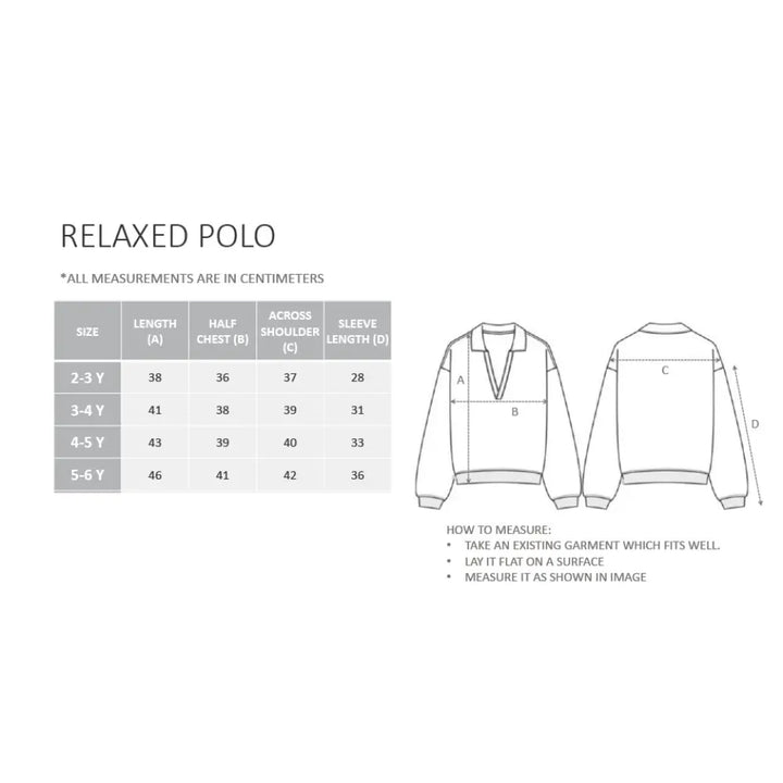 Krawl Kids Contrast Polo - Black &amp; White